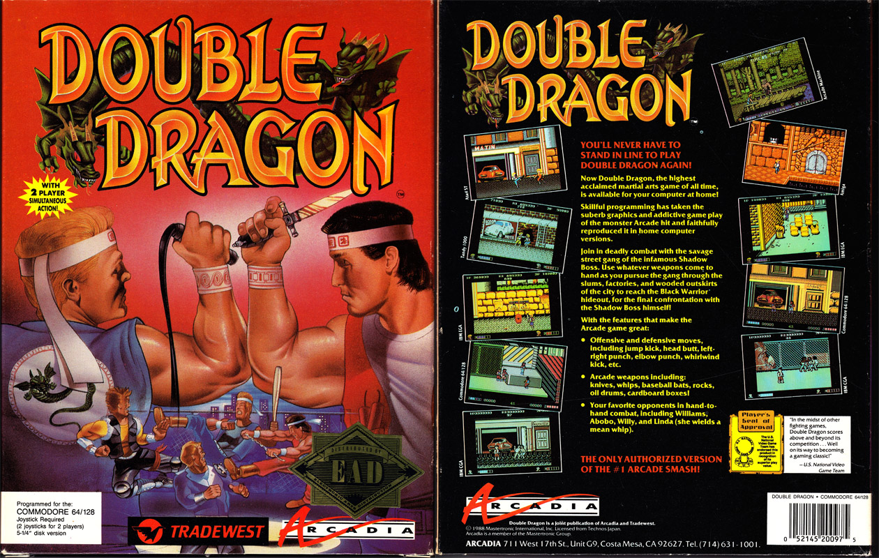 Buy Double Dragon II: The Revenge for C64