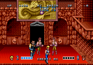 Double Dragon Sega Genesis Game Genie