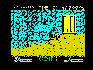 Double Dragon Dojo: Double Dragon II Sinclair ZX Spectrum version review