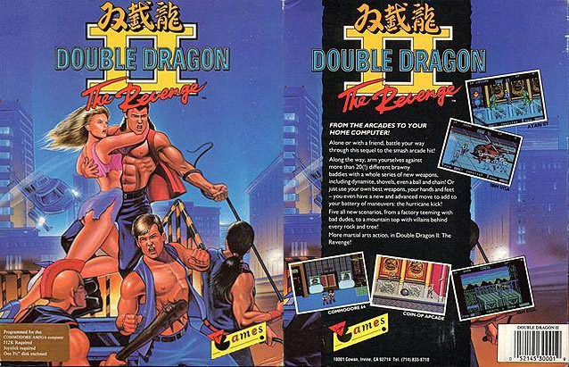 Double Dragon II: The Revenge - Commodore 64 Game - Download Disk
