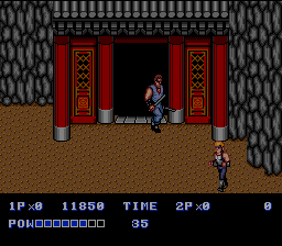 Double Dragon II The Revenge Mega Drive Japan Game