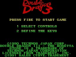 Double Dragon Dojo: Double Dragon II Sinclair ZX Spectrum version review