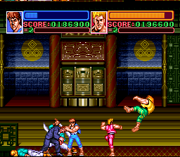 RETURN OF DOUBLE DRAGON - US SNES Trailer